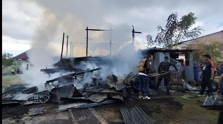 Kronologi Kebakaran Rumah Warga di Lembang Majene, Kerugian Capai Rp 50 Juta