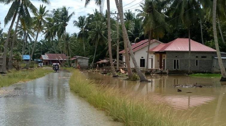 Dusun Marambeau Pasangkayu Kembali Banjir Usai Diguyur Hujan 2 Hari