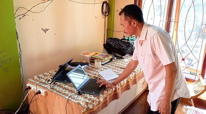 Jaringan Internet Terbatas, Chromebook Bantuan Kementerian di SMPN 7 Kalukku Jarang Digunakan