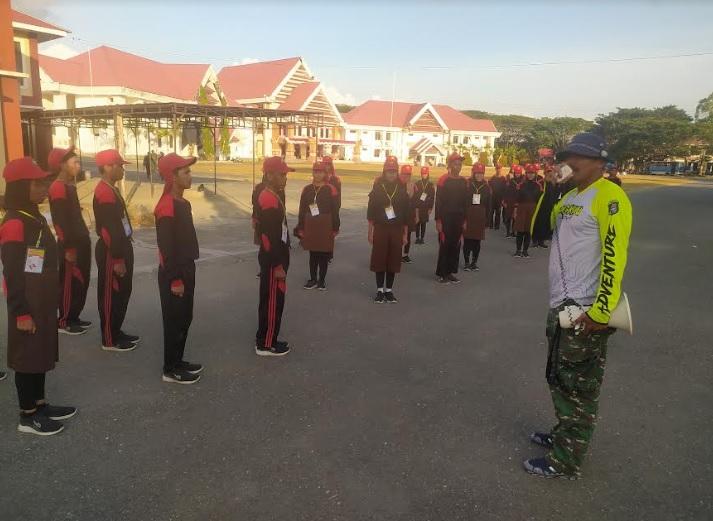 Paskibraka Pasangkayu Digenjot Latihan, Istirahat Hanya 2 Kali Sehari