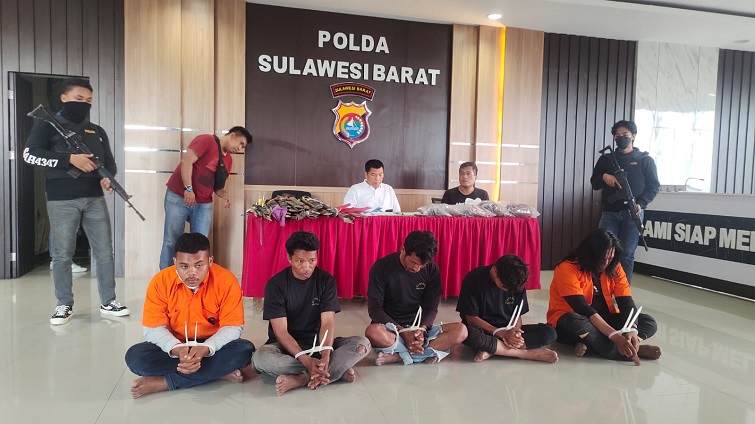 Tujuh Tersangka Bentrok Warga di Mateng Terancam Hukuman Mati