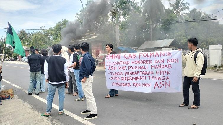 Mahasiswa Desak DPRD Polman Berikan Solusi Perawat Honorer Tidak Dapat Daftar PPPK 2024