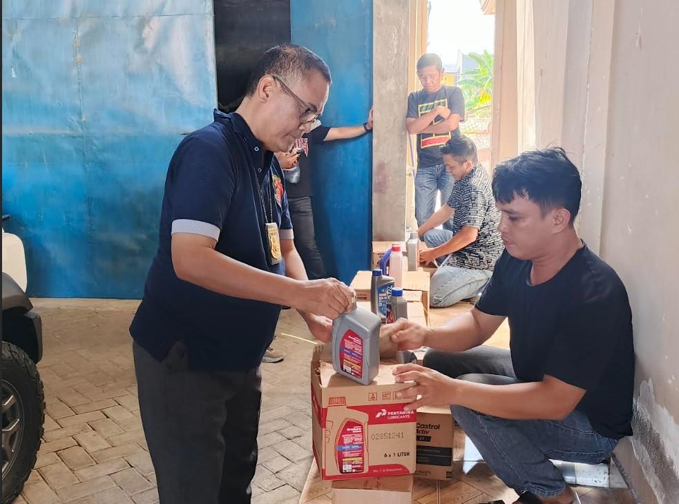 Dalami Dugaan Peredaran Oli Palsu, Polda Sulbar Periksa 2 Saksi