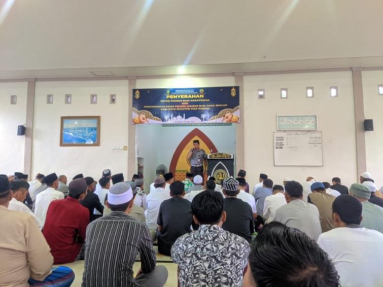 338 Narapidana Lapas Polman Dapat Remisi Khusus Lebaran Idul Fitri