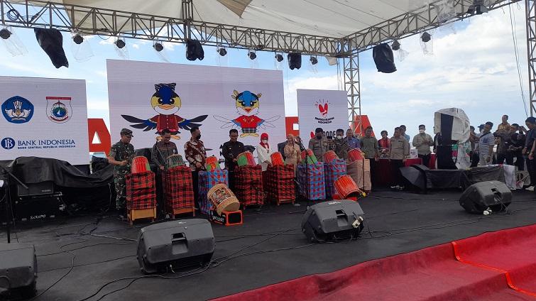 Peluncuran Maskot dan Logo Gernas Tanda Mulainya Gema dan Gernas BBI Sulbar