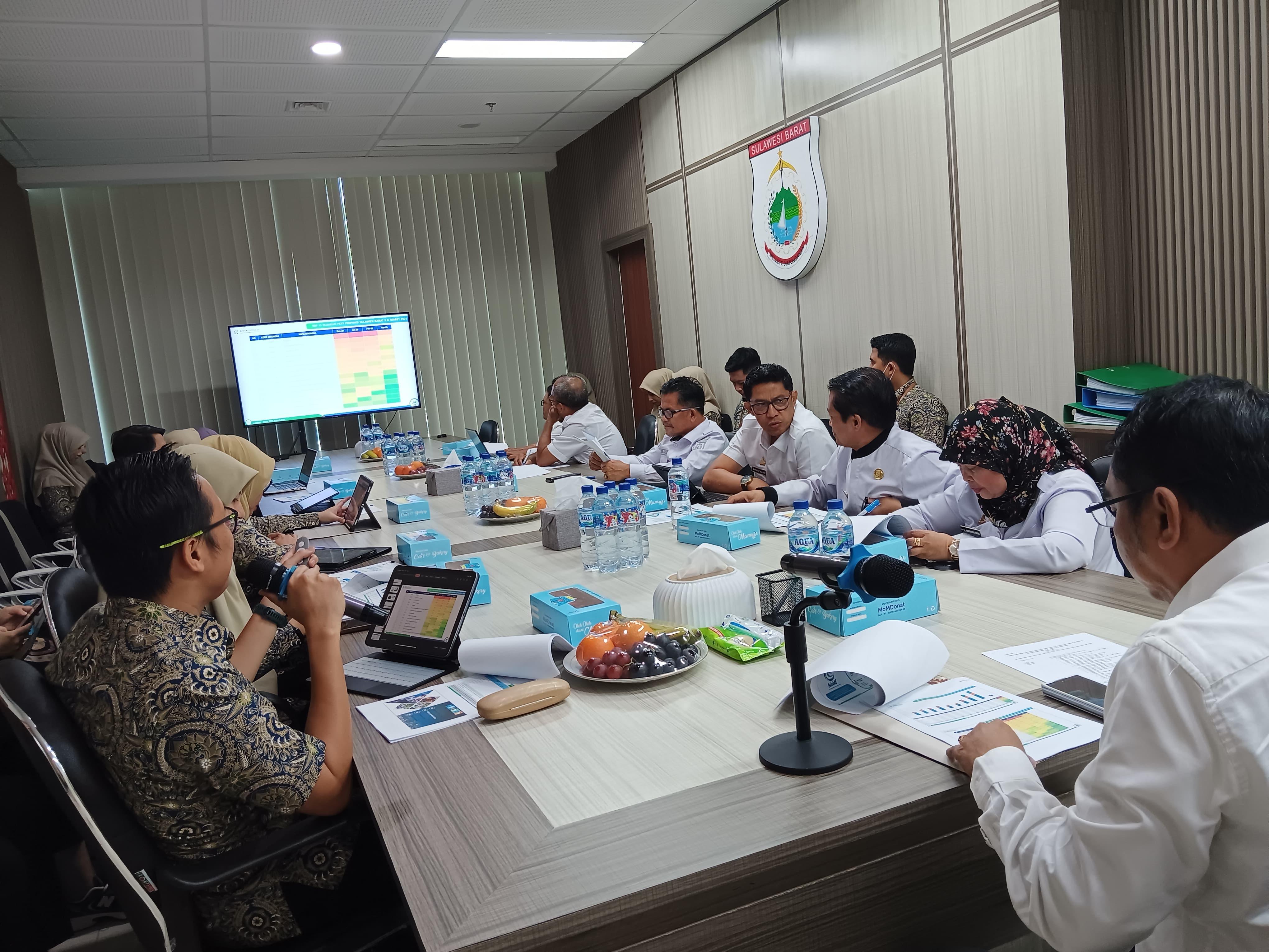 Pemprov Sulbar-BPJS Kesehatan Bahas Strategi Raih Predikat UHC, Fokus Layanan & Efisiensi