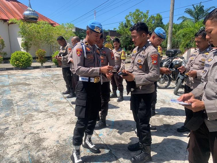 292 Polisi Mamuju Tengah Diperiksa Propam Polda Sulbar