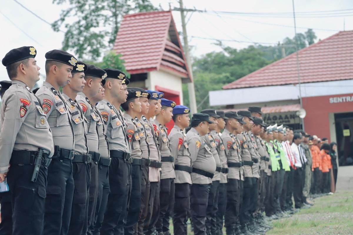 Operasi Keselamatan Marano 2026 Mulai, Polres Mateng Kerahkan 32 Personel