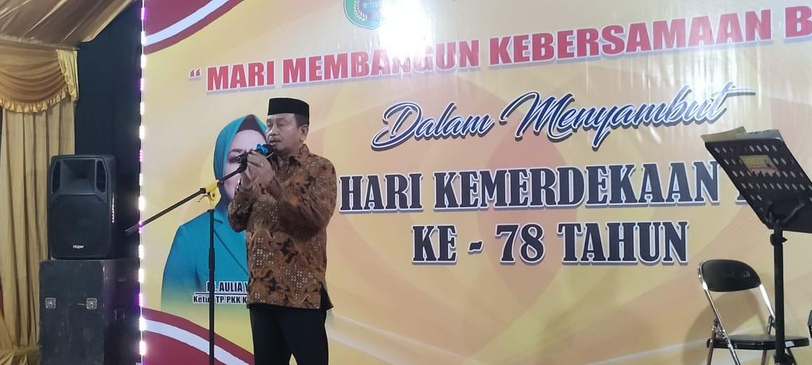 Buka Pesta Rakyat, Yaumil Ajak Masyarakat Ingat Pejuang Kemerdekaan