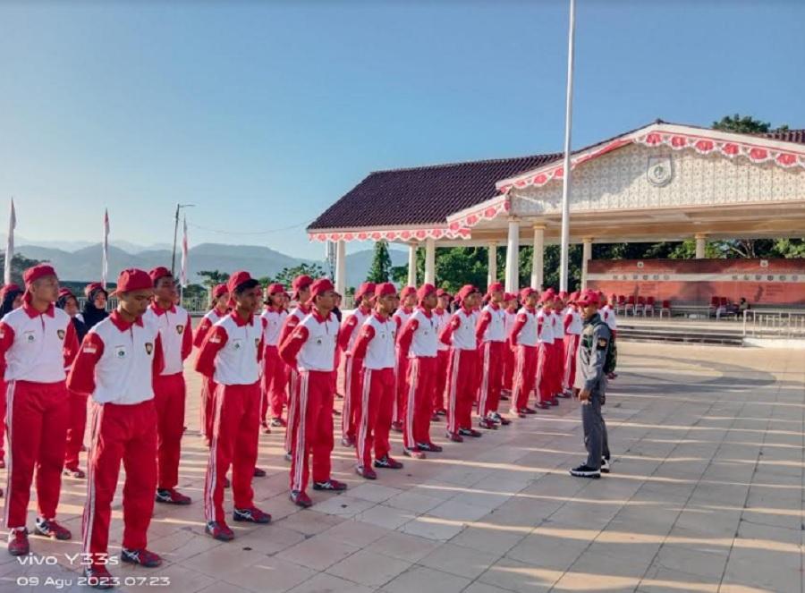 Paskibraka Sulbar Mulai Latihan Formasi, Progres Sudah 30 Persen