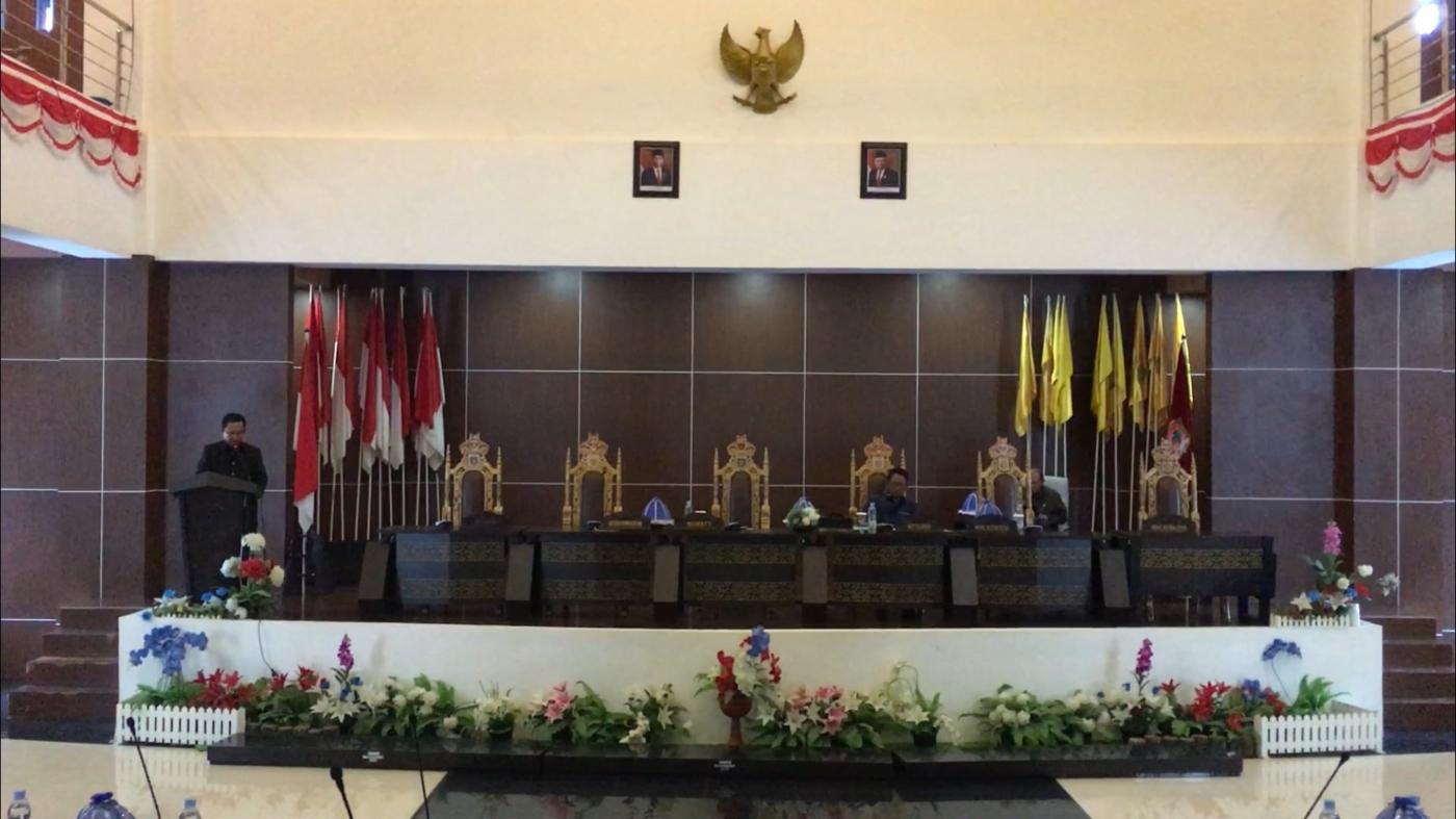 Fraksi Gerindra Cecar LKPJ Pemkab Mamuju Tahun 2023