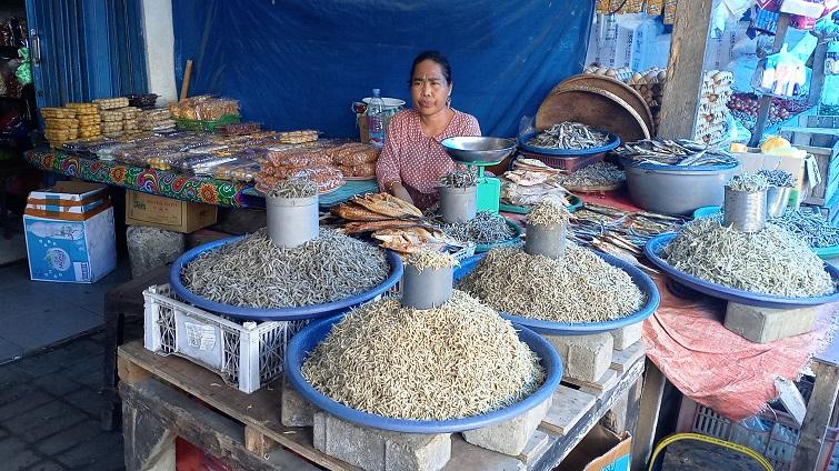 Pedagang Ikan di Pasar Lama Mamuju Banjir Pembeli Saat Musim Penja, Ada Penja Gorontalo