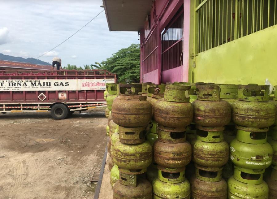 Agen Pastikan Tidak Ada Lagi Kelangkaan Tabung Gas di Mamuju, Tambah 660 Setiap Hari