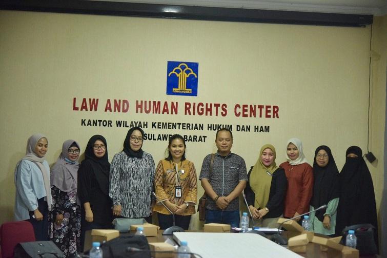 Kemenkumham Sulbar Rapat Pendampingan dan Verifikasi Data Dukung Penilaian Indeks Reformasi Hukum