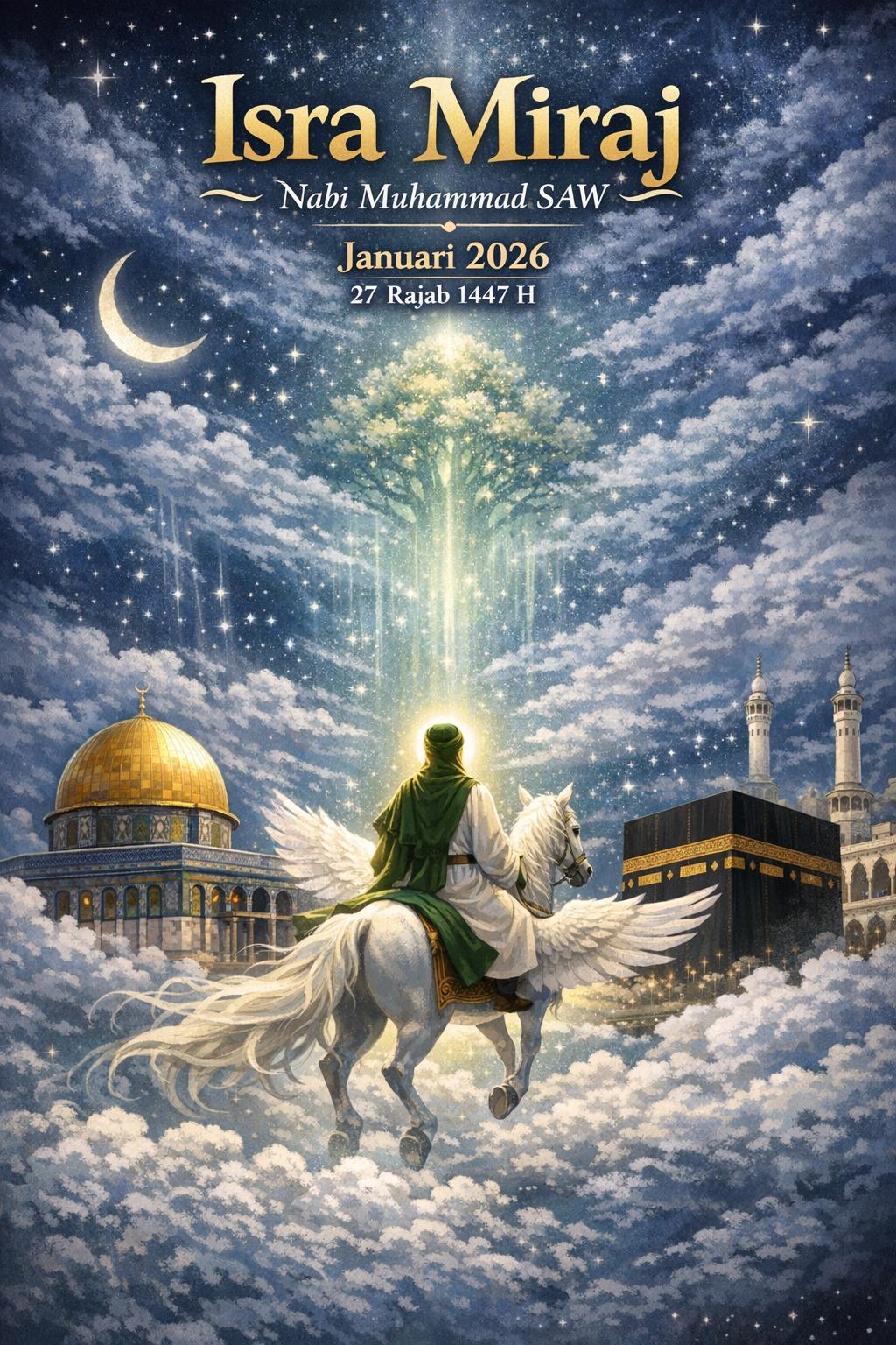 Peringatan Isra Miraj 2026, Mengingat Kembali Perjalanan Agung dan Perintah Shalat 5 Waktu