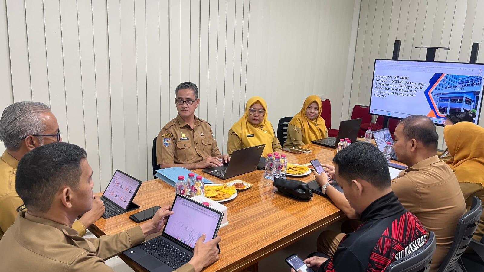 BPKAD Sulbar Tekankan Penguatan Pelaporan untuk Dukung Transformasi Budaya Kerja ASN