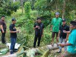 Petugas-saat-mendatangi-lokasi-kejadian-warga-tertimpa-pohon-kelapa-dan-tewas.jpg