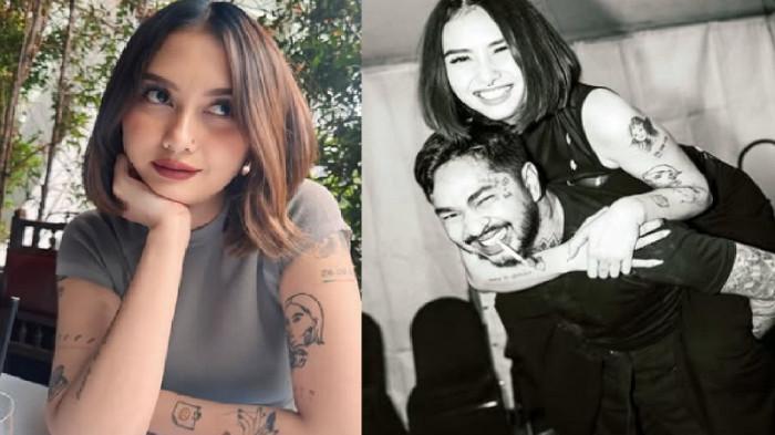 NARKOBA - Istri Onadio Leonardo alias Onad, Beby Prisillia (KIRI. Kebersama Onad dan istrinya (KANAN).