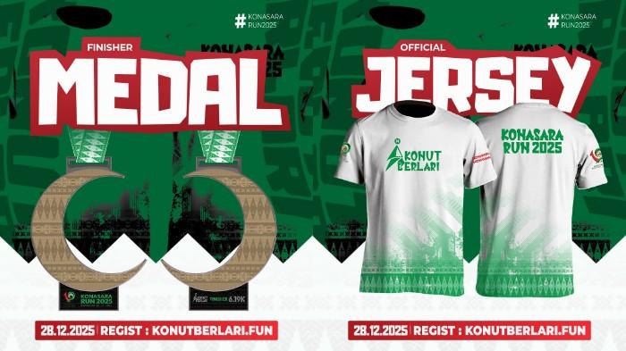 Konasara Run Meriahkan HUT ke-19 Konawe Utara Sulawesi Tenggara