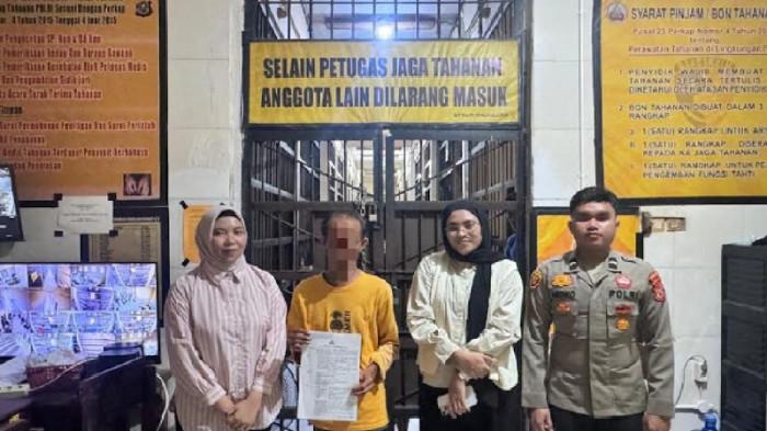 Tukang Ojek Ditahan Polisi