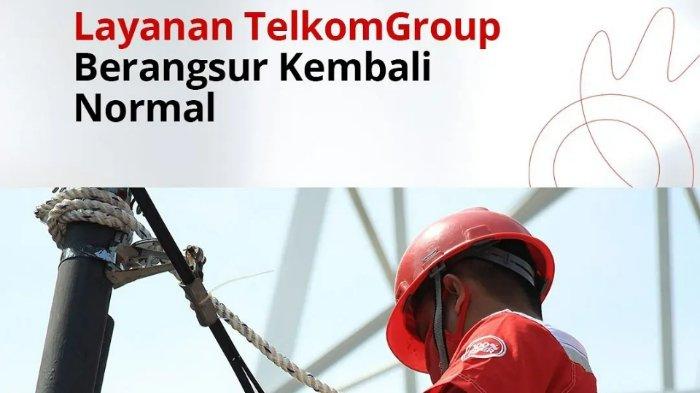 Telkom Group Klaim Layanan Internet IndiHome dan Telkomsel Berangsur Normal setelah Gangguan