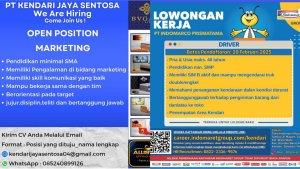 Lowongan-Kerja-PT-Kendari-Jaya-Sentosa-Buka-Rekrutmen-Marketing-Indomarco-Prismatama-Butuh-Driver.jpg