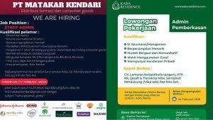 Lowongan-Kerja-PT-Matakar-Kendari-Butuh-dan-Kaba-Residence-Buka-Rekrutmen-Posisi-Admin-Cara-Daftar.jpg