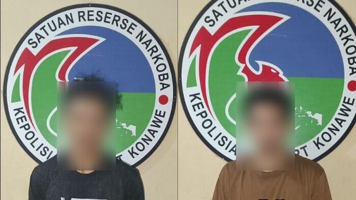 2 Pengedar Narkoba di Konawe Ditangkap Polisi, Simpan 30,12 Gram Sabu Siap Edar Dalam Rumah