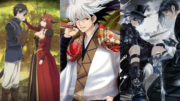 3 Rekomendasi Serial Anime Genre Mythology atau Mitos di anoBoy: Ada Kuroshitsuji atau Black Butler