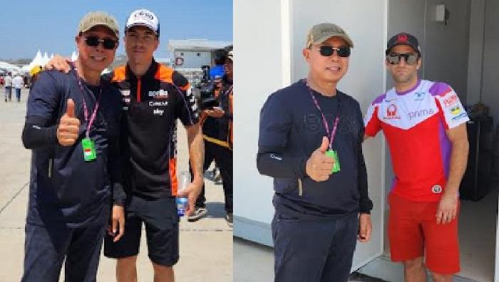 ASR Pencinta Balap Motor dan Cagub Sultra Saksikan MotoGP Mandalika 2023