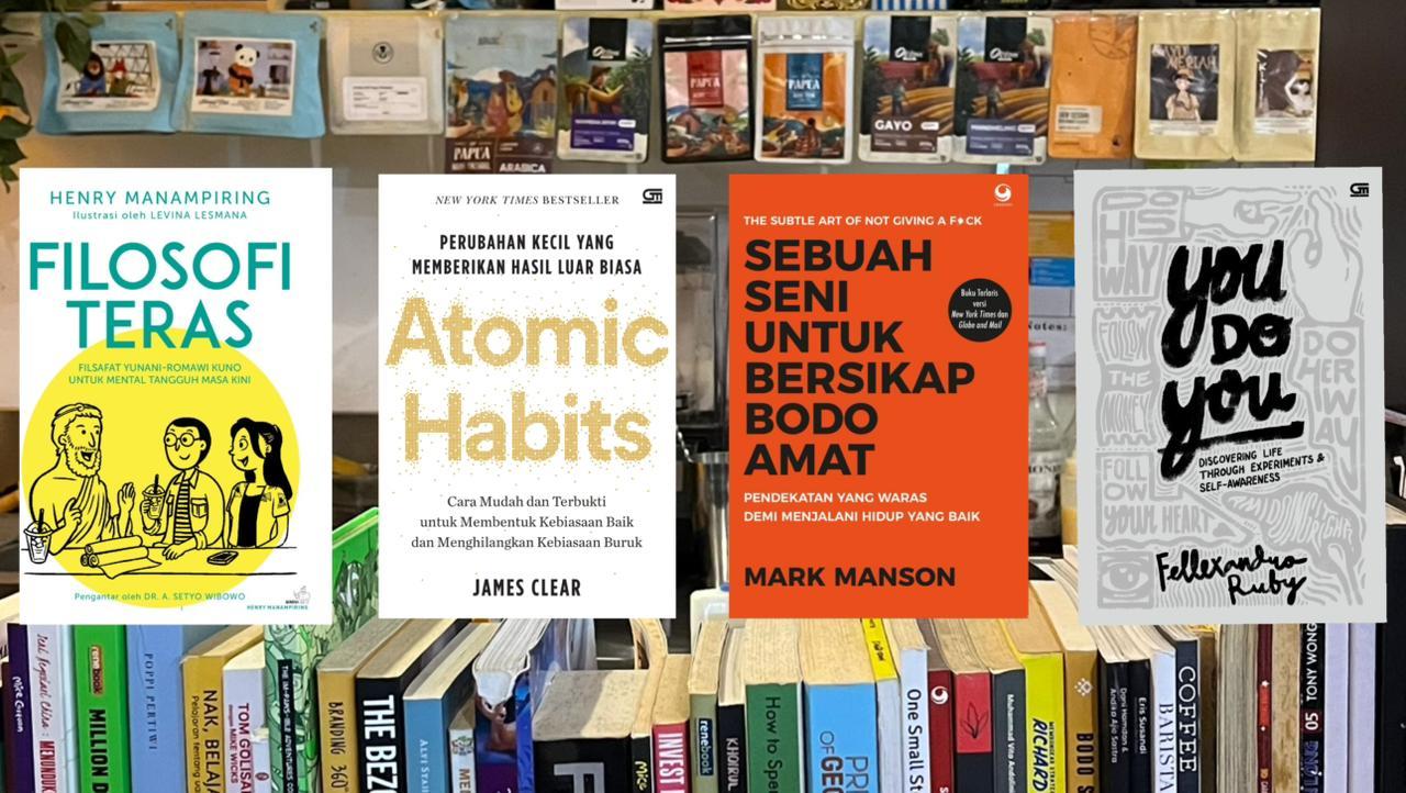 4 Buku Self Improvement Cocok Dibaca untuk Bangun Kebiasaan Positif dan Kepercayaan Diri