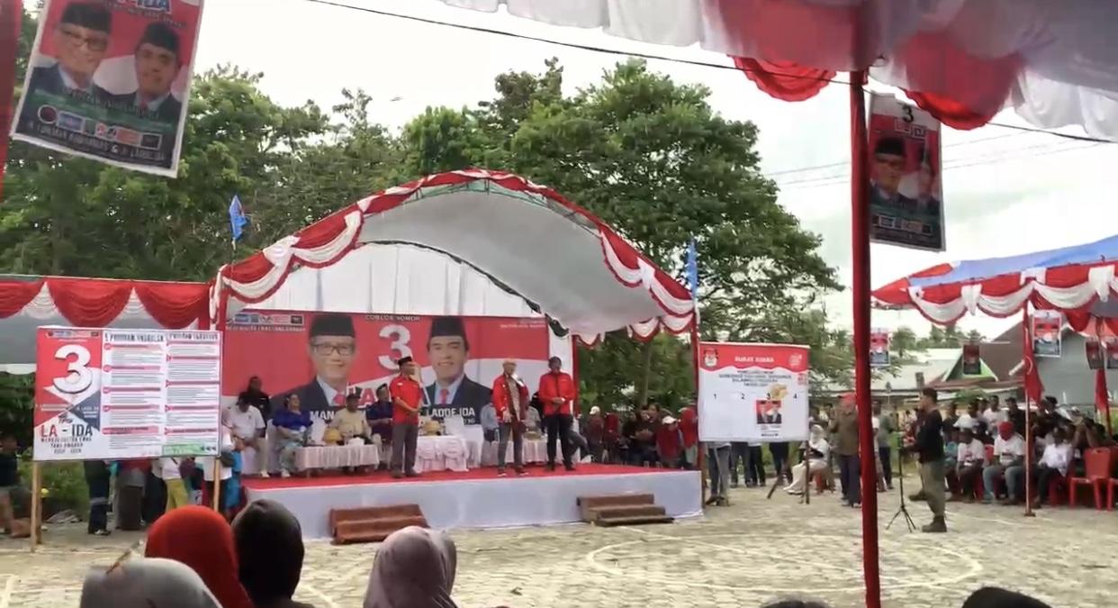 Lukman Abunawas Garap Kampung Hugua, Minta Warga Wakatobi Sulawesi Tenggara Jangan Salah Pilih Cagub