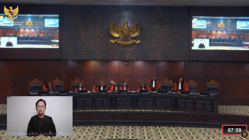 Hasil Sidang MK Perkara Pilkada Buton Tengah Sulawesi Tenggara, Live Streaming Pengucapan Putusan
