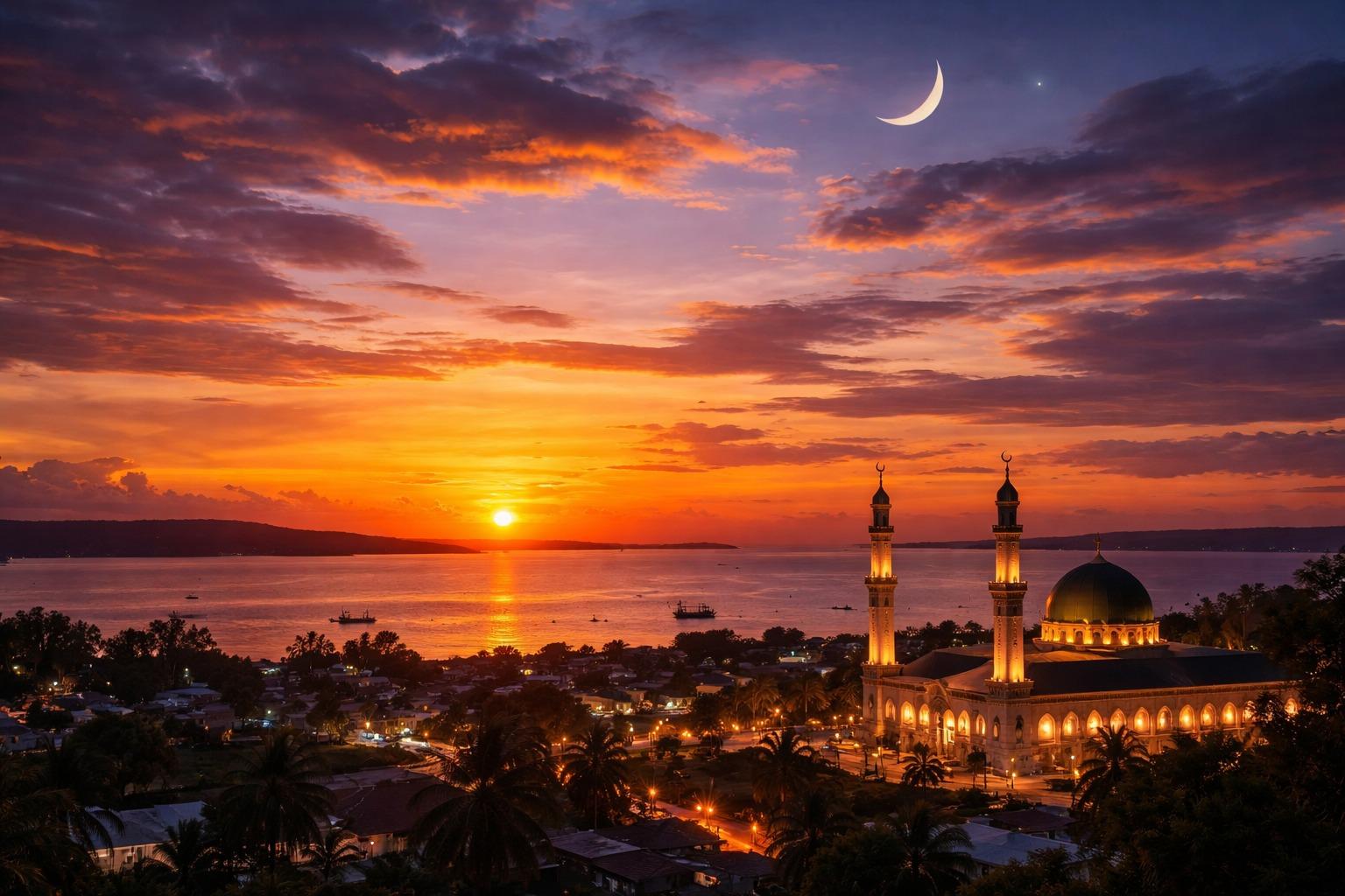 Ilustrasi-matahari-terbenam-di-atas-kota-dengan-masjid-dibuat-melalui-Chart-GPT-Selasa-1732026.jpg