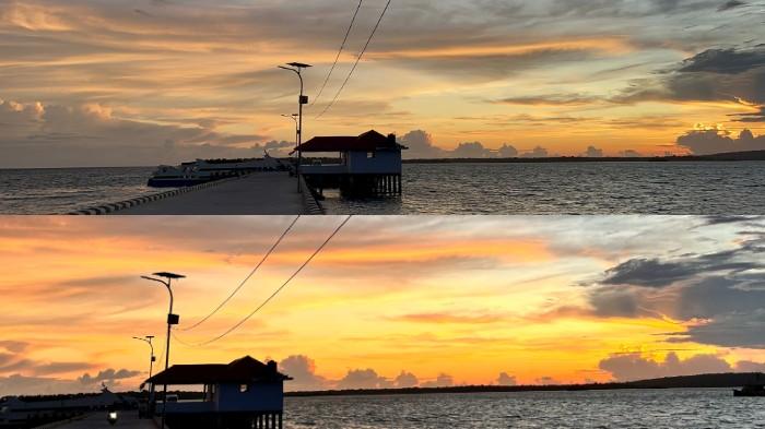 Jembatan Patinggu Rekomendasi Tempat Ngabuburit Gratis di Wangi-Wangi Selatan Wakatobi Sultra