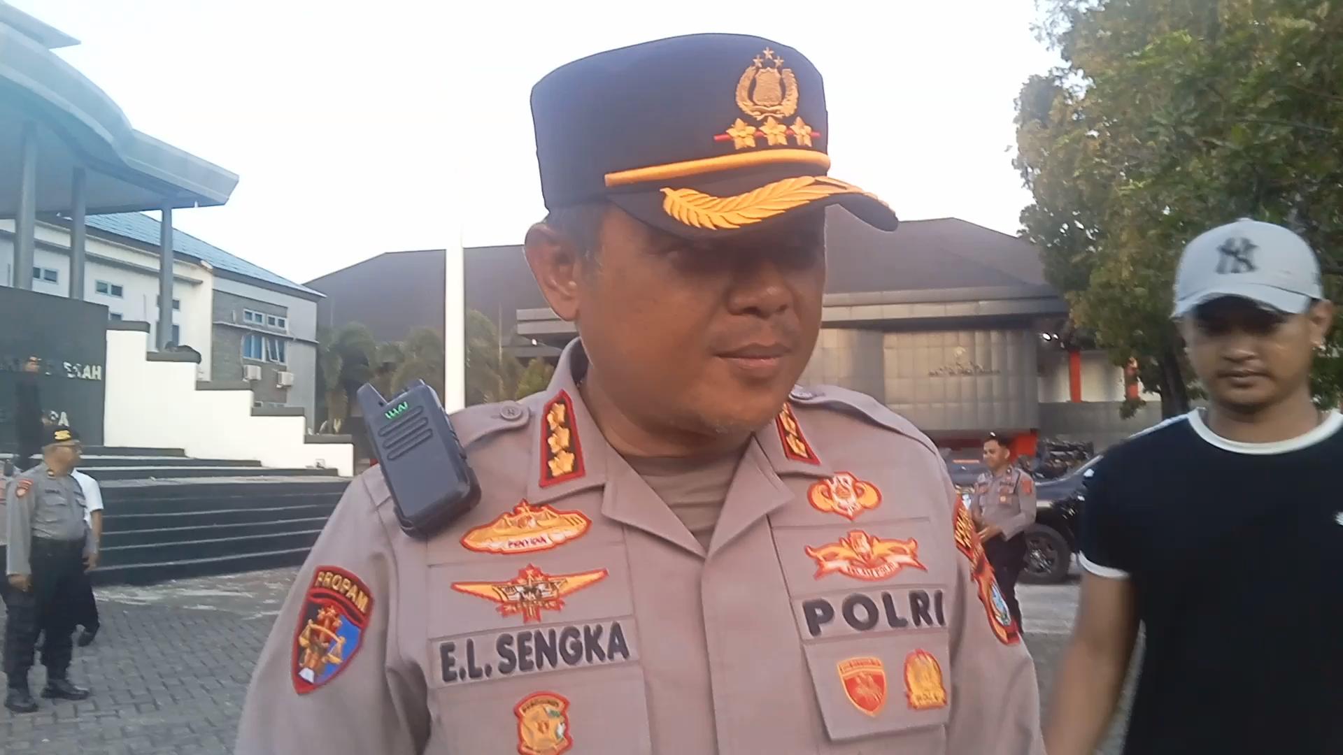 Demo di DPRD Sulawesi Tenggara Kondusif, Kapolresta Berterima Kasih ke Mahasiswa dan Warga Kendari