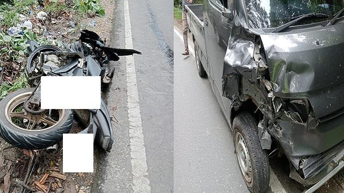 Kecelakaan Pengendara Motor Tabrak Mobil di Sampara Konawe Sulawesi Tenggara, Satu Korban Meninggal