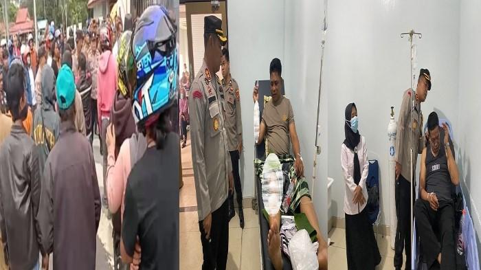 Kronologi Dua Anggota Polisi Terbakar Saat Amankan Demo di Kantor Bupati Konawe Sulawesi Tenggara