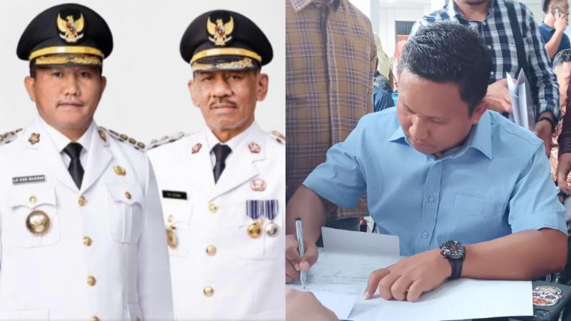 La Ode Darwin dan Ali Basa Jalani Pemeriksaan Kesehatan Jelang Pelantikan Bupati-Wabup Muna Barat
