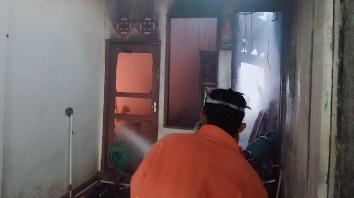 Ledakan Terdengar Sebelum Api Membakar 3 Rumah di Puuwatu Kendari, 3 Mobil Damkar Diterjunkan