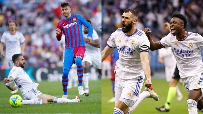 Jadwal Liga Spanyol Real Madrid Vs Barcelona Link Live Streaming dan Susunan Pemain, Pukul 21.15 WIB