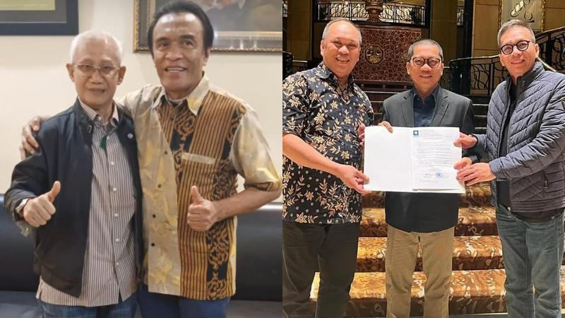 Momen Saling Rangkul Lukman Abunawas dan Laode Ida, DPP PAN Minta Kader Dukung Ruksamin di Sultra