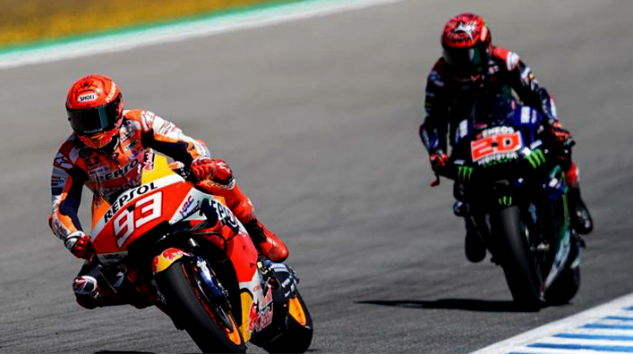 Jadwal MotoGP Spanyol 2022 Live Trans7: Kans Besar Fabio Quartararo Taklukan Marc Marquez di Kandang