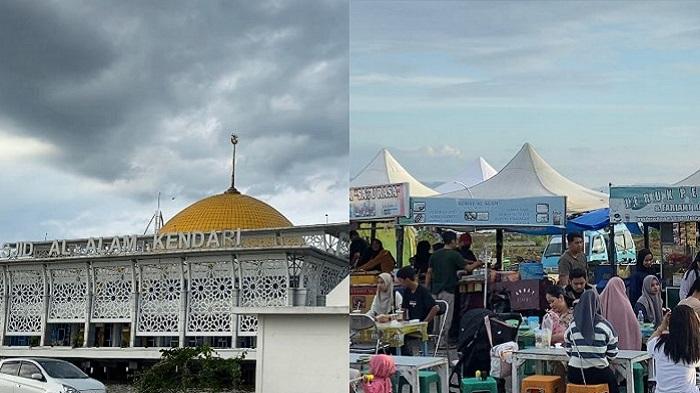 Mengenal Wisata Religi Masjid Al Alam Kendari Sultra, Suguhkan Keindahan Alam hingga Kuliner