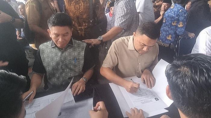Momen Irham dan Wahyu Tes Kesehatan Jelang Pelantikan Bupati-Wakil Bupati Konawe Selatan Terpilih