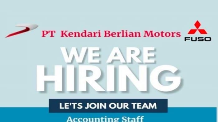 LOKER Mei 2023 Posisi Staf Akunting! Lowongan Kerja PT Kendari Berlian Motor, Khusus S1 Akuntansi