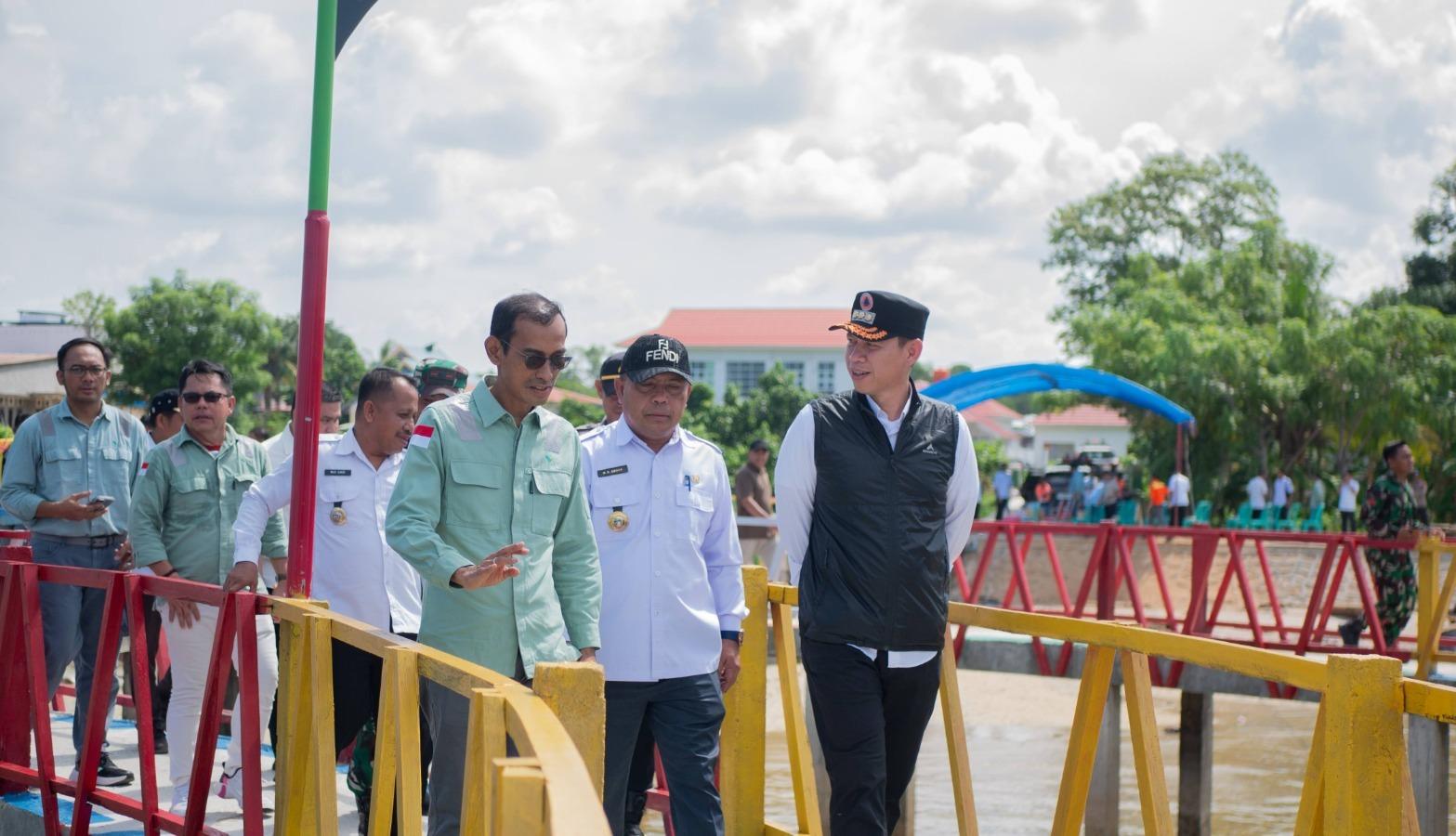 PT Vale Bangun Jalan Penghubung Wisata Titian Beton Dukung Pengembangan Potensi Pariwisata Kolaka