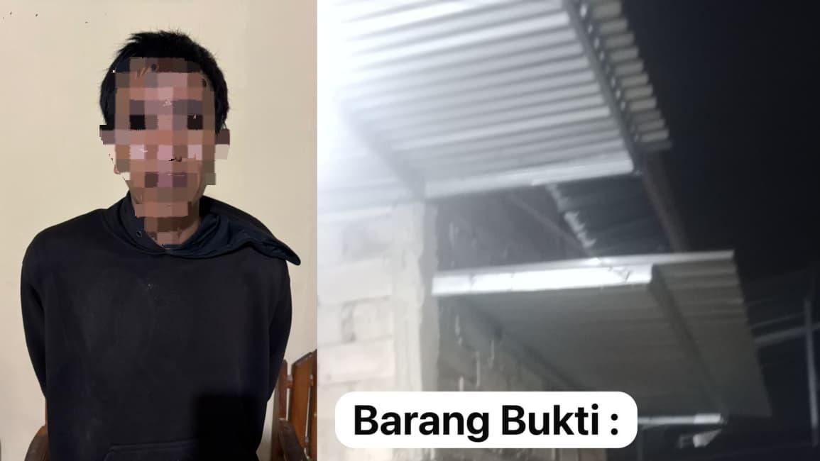 Pencuri Ruko Kosong di Tipulu Kendari Ditangkap Polisi, Ngaku Untung Rp400 Ribu Buat Keperluan Anak