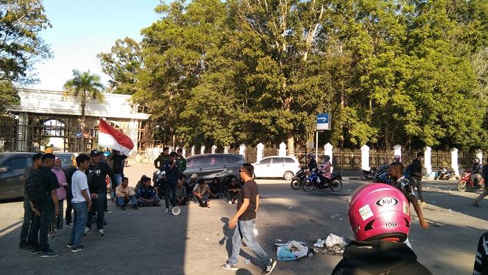 Pendemo Kasus Randi dan Yusuf di Kendari Ancam Terus Unjuk Rasa Jika Kapolda Sultra Tak Mau Ditemui
