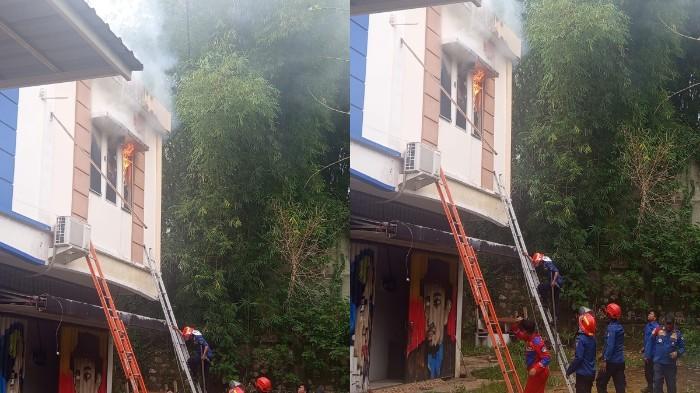 Penyebab Ruko Milik Anggota DPD RI Umar Bonte Terbakar di Kendari Sulawesi Tenggara Masih Diselidiki
